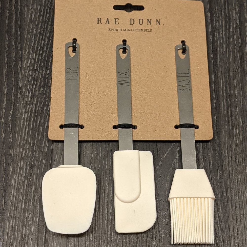 🍲2/$50🍲 Rae Dunn 3 Piece Mini Utensil Set